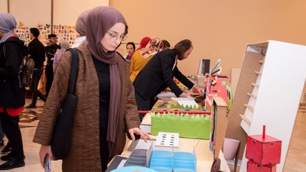 Okul öncesi ve özel gereksinimli bireylerin eğitimi için hazırlanan materyaller sergilendi